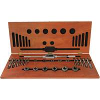 DRILLCO Tap & Hex Die Set, 23 Pieces St. Lawrence Industrial & Safety Supply