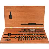DRILLCO Tap & Hex Die Set, 36 Pieces St. Lawrence Industrial & Safety Supply