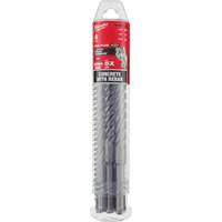 Trousse de forets &agrave; 4 cannelures pour perceuse &agrave; percussion MX4, 6 morceaux, Carbure St. Lawrence Industrial & Safety Supply