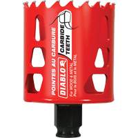 Scie cloche pour bois et m&eacute;tal, 2-3/8", Profondeur de la coupe 2-3/8", Carbure St. Lawrence Industrial & Safety Supply