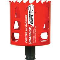Scie cloche pour bois et m&eacute;tal, 2-1/2", Profondeur de la coupe 2-3/8", Carbure St. Lawrence Industrial & Safety Supply