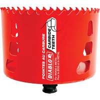 Scie cloche pour bois et m&eacute;tal, 4", Profondeur de la coupe 2-3/8", Carbure St. Lawrence Industrial & Safety Supply