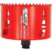 Scie cloche pour bois et m&eacute;tal, 4-1/8", Profondeur de la coupe 2-3/8", Carbure St. Lawrence Industrial & Safety Supply