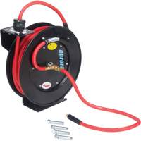 Hose Reel, Air/Water, 1/2" x 50', Single Hose, 300 psi St. Lawrence Industrial & Safety Supply