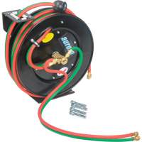 Welding Hose Reel, Welding Gases, 1/4" x 25', Single Hose, 300 psi St. Lawrence Industrial & Safety Supply