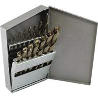 Triumph&reg; Jobber Length Drill Bit Set, 13 Pieces, High Speed Steel St. Lawrence Industrial & Safety Supply