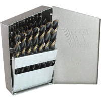 Triumph&reg; MRO Plus&reg; Jobber Length Drill Bit Set, 29 Pieces, High Speed Steel St. Lawrence Industrial & Safety Supply