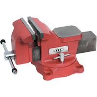&eacute;tau de m&eacute;canicien &agrave; base pivotante, Largeur des m&acirc;choires 6", Profondeur de la gorge 3" St. Lawrence Industrial & Safety Supply