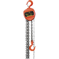 VCH Series Chain Hoist, 20' Lift, 1100 lbs. (0.5 tons) Capacity, Heat-Treated Alloy Steel Chain St. Lawrence Industrial & Safety Supply