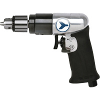 AD38VSRK Perceuse pneumatique &agrave; vitesse variable, 6 pi³/min, 1/4" NPT, 82 dBA, 3/8" mandrin, Avec cl&eacute; St. Lawrence Industrial & Safety Supply
