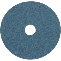 Disque de ponçage en fibre de r&eacute;sine, 7" dia., Grain Z24, Alumine de zirconium St. Lawrence Industrial & Safety Supply