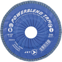 Disque &agrave; feuillets PowerBlend ajustable, 5" x 7/8", Type 29, Grain Z40, Alumine de zirconium St. Lawrence Industrial & Safety Supply