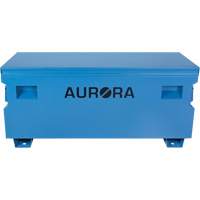 Coffre &agrave; outils de chantier, 60" x 24" x 27-1/2", Acier, Bleu St. Lawrence Industrial & Safety Supply
