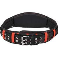 Ceinture coussin&eacute;e de 5", Noir/Rouge St. Lawrence Industrial & Safety Supply