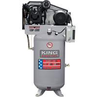 Compresseur d'air biphas&eacute;, 80 gal. (96 gal. US) St. Lawrence Industrial & Safety Supply