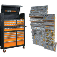 Rangement & jeu d'outils pour m&eacute;canicien, 873 morceaux St. Lawrence Industrial & Safety Supply