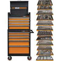 Rangement & jeu d'outils pour m&eacute;canicien, 791 morceaux St. Lawrence Industrial & Safety Supply