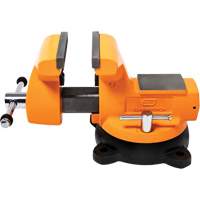 &eacute;tau d'&eacute;tabli pour m&eacute;canicien avec enclume, Largeur des m&acirc;choires 6" St. Lawrence Industrial & Safety Supply