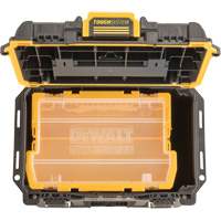 Boîte &agrave; outils compacte et profonde ToughSystem 2.0, 10" x 15-7/20" x 13-4/5", Noir/Jaune St. Lawrence Industrial & Safety Supply