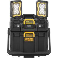 Baladeuse ajustable ToughSystem 2.0 avec rangement, 16" x 11" x 14", Noir/Jaune St. Lawrence Industrial & Safety Supply