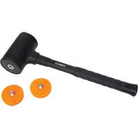 Marteau sans rebond, Poids de la t&ecirc;te 45 oz, Face Polyur&eacute;thane, Prise Fibre de verre, 13" lo St. Lawrence Industrial & Safety Supply