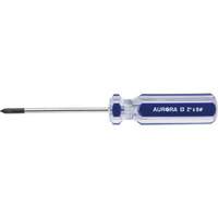 Blue Transparent Striped Philips Screwdriver, #0, Plastic Handle St. Lawrence Industrial & Safety Supply