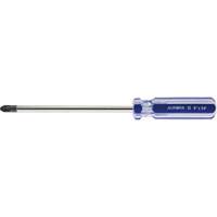 Blue Transparent Striped Philips Screwdriver, #3, Plastic Handle St. Lawrence Industrial & Safety Supply