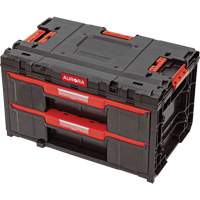 Boîte &agrave; outils &agrave; 2 tiroirs Arx, 23-1/10" x 15" x 13-2/5', Noir St. Lawrence Industrial & Safety Supply