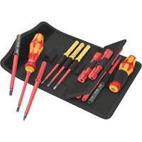 Jeu de tournevis isol&eacute;s pour vis fendues, 1000 V, 18 Mcx St. Lawrence Industrial & Safety Supply