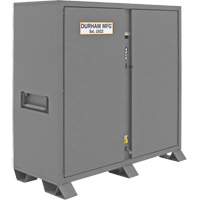 Armoire de rangement pour le chantier, Acier, 47,5 pi³, Gris St. Lawrence Industrial & Safety Supply