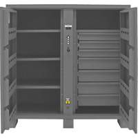 Armoire de rangement pour le chantier, Acier, 59 pi³, Gris St. Lawrence Industrial & Safety Supply
