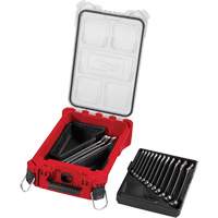 Jeu de cl&eacute;s avec organisateur compact PackOut, Combinaison, 15 morceaux, M&eacute;trique St. Lawrence Industrial & Safety Supply