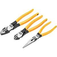PITBULL Dipped Handle Electrician's Plier Set, 3 Pieces St. Lawrence Industrial & Safety Supply