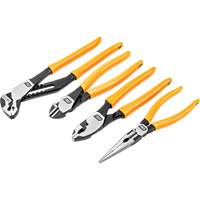 PITBULL Mixed Dual Material Plier Set, 4 Pieces St. Lawrence Industrial & Safety Supply