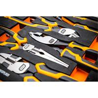 PITBULL Cushion Grip Pliers Set in Foam Storage Tray, 5 Pieces St. Lawrence Industrial & Safety Supply
