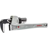 Cl&eacute; pour tuyau &agrave; m&acirc;choires &eacute;troite, Cap des m&acirc;choires 1-9/10", Longueur 10", Fini Rev&ecirc;tement en poudre, Prise Aucune St. Lawrence Industrial & Safety Supply