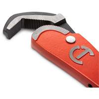 Cl&eacute; pour tuyau en acier auto-ajustable, Cap des m&acirc;choires 2-1/2", Longueur 16", Fini Rev&ecirc;tement en poudre, Prise Non-ergonomique St. Lawrence Industrial & Safety Supply