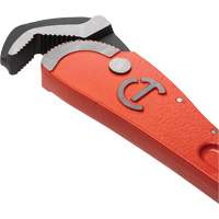 Cl&eacute; pour tuyau acier auto-ajustable, Cap des m&acirc;choires 1-1/2", Longueur 12", Fini Rev&ecirc;tement en poudre, Prise Non-ergonomique St. Lawrence Industrial & Safety Supply