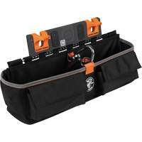 Bucket Work CentreS-Hook Large Pouch Module, Nylon, 3 Pockets, Black/Orange St. Lawrence Industrial & Safety Supply