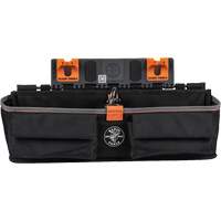 Bucket Work CentreS-Hook Large Pouch Module, Nylon, 3 Pockets, Black/Orange St. Lawrence Industrial & Safety Supply