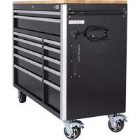 HDRC5212 Armoire mobile de s&eacute;rie HD, 12 tiroirs, 51-1/4" la x 21" p x 40-3/10" h, Noir St. Lawrence Industrial & Safety Supply