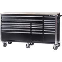 HDRC7220 Armoire mobile de s&eacute;rie HD, 20 tiroirs, 72" la x 24" p x 42-3/10" h, Noir St. Lawrence Industrial & Safety Supply