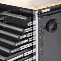 HDRC7220 Armoire mobile de s&eacute;rie HD, 20 tiroirs, 72" la x 24" p x 42-3/10" h, Noir St. Lawrence Industrial & Safety Supply