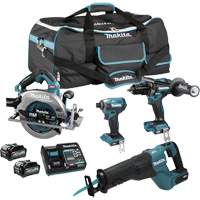 Ensemble 4 outils &agrave; moteur sans balai XGT, Lithium-ion, 40 V St. Lawrence Industrial & Safety Supply