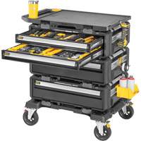 Poste de travail modulaire 5-en-1 TOUGHSYSTEM 2.0 DXL, 34" x 25-4/5" x 39", Noir/Jaune St. Lawrence Industrial & Safety Supply