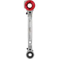 Cl&eacute; &agrave; cliquet 5 en 1 pour monteur de ligne avec face de frappe frais&eacute;e, Prise de 3/4"/1"/1-1/8", Poign&eacute;e Ergonomique St. Lawrence Industrial & Safety Supply