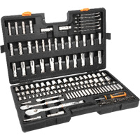 1/4", 3/8”, & 1/2" Drive 90T SAE/MM Mechanics Hand Tool Set St. Lawrence Industrial & Safety Supply