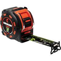 Shockforce NITE EYE Magnetic Tape Measure, 1-1/4" x 16', SAE Graduations St. Lawrence Industrial & Safety Supply