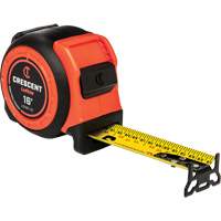 CONTROLTOUCH Tape Measure, 1-3/16" x 16', SAE Graduations St. Lawrence Industrial & Safety Supply