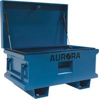 Jobsite Tool Box, 33" x 20-3/10" x 18-3/10", Steel, Blue St. Lawrence Industrial & Safety Supply
